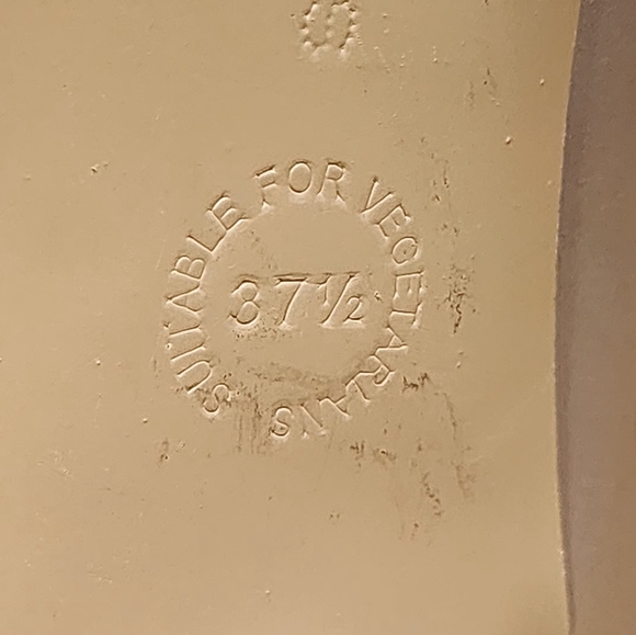 STELLA MCCARTNEY Angular Block Heel Almond Toe Platforms - Taupe - Size 37.5/7.5 - Picture 11 of 13